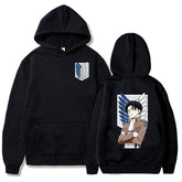 Men's Anime Graphic Printed Loose Hoodie