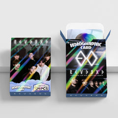 124PCS KPOP Album REVERXE Flash Photocard Sticker