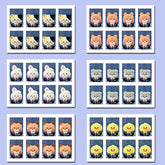 KPOP Cartoon One-inch ID Photo