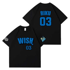NCT WISH Cotton Printed Short-sleeved T-shirt
