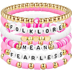 Taylor Color Sliced Friendship Bracelet