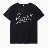 Bocchi Anime Cos Short Sleeve T-Shirt