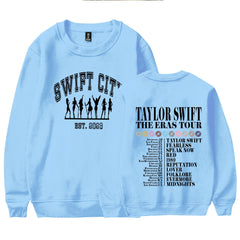 Women's Swift City Print Crew Neck Sweatshirt