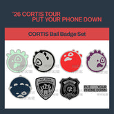 Cortis Ball Acrylic Brooch PP Clip