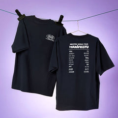 Unisex KPOP Print Short-sleeved Top