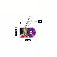 BTS Vinyl Pendant Keychain Pendant