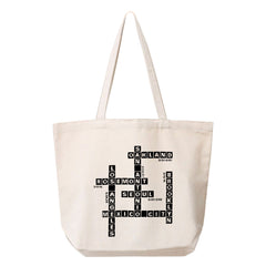 J-hope Logo Tote Canvas Handbag