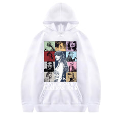 Women's Trendy Taylor Printed Loose Hoodie