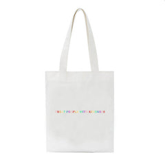 Letter Canvas Bag