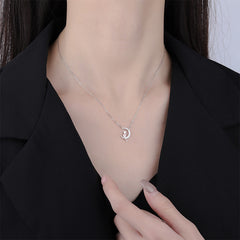 Chic Moon Cat Necklace