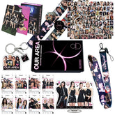BORN PINK Album Sticker Lanyard Keychain Gift Box