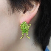 Cute Frog Earrings Ear Clips