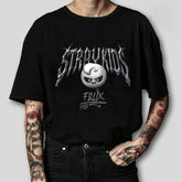 KPOP Album Logo Black and White T-shirt