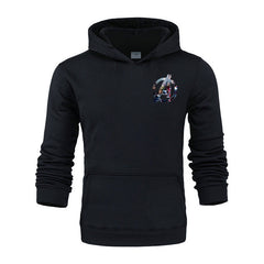 Trendy Avengers Printed Men's Loose Hoodie