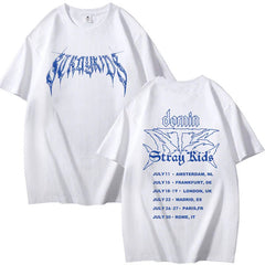 KPOP Album Printed Short-sleeved Cotton Loose T-shirt