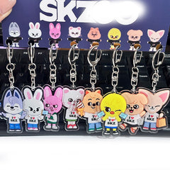 SKZ Acrylic Pendant Keychain 8PCS