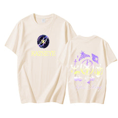 Unisex Kpop Logo Printed Cotton T-Shirt