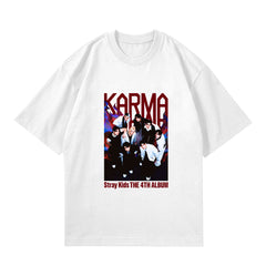 SKZ KARMA Album Characters Cotton T-Shirt