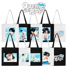KPOP Poster Tote Zipper Bag