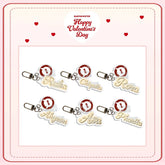 BM Valentine's Day Acrylic Keychain Pendant