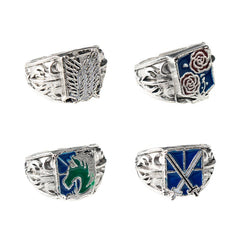 Anime Logo Open Ring