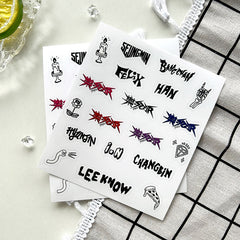 SKZ "-STAR" Transparent PVC Stickers