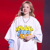 Yuqi M.O. FM Printed Short-sleeved T-shirt