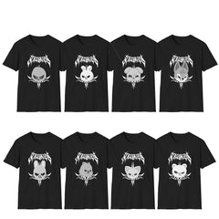 KPOP Cartoon Short-sleeved T-shirt