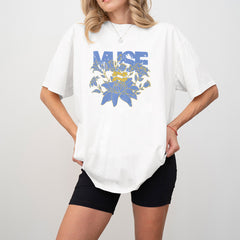 KPOP Muse BLOOMING Printed T-shirt Top