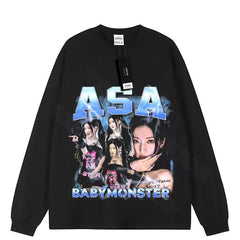 KPOP SeeYouThere Printed Round Neck T-shirt