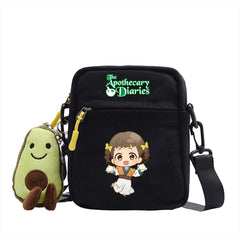 Versatile Anime Square Messenger Bag
