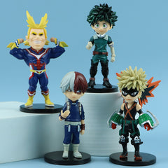 9 Anime Figures Toy