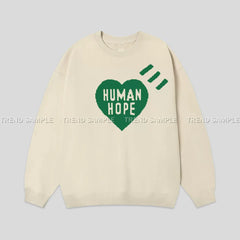 J-HOPE HUMAN HOPE CrewNeck Print Sweatshirt