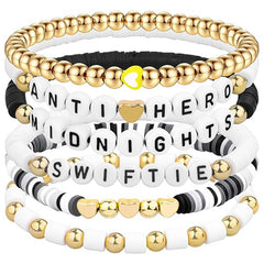 Taylor Color Sliced Friendship Bracelet
