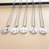 Nakano Round Pendant Necklace