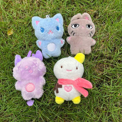 KPOP Karina Cartoon Plush Doll Keychain Pendant