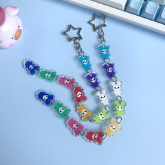 LOVELYS Cartoon String Keychain Pendant