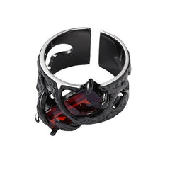 Retro Zircon Game Cos Ring