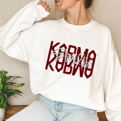 SKZ KARMA Album Characters Retro Sweatshirt
