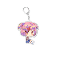 Monica Transparent Keychain Pendant