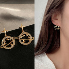 Korean Saturn Earrings