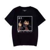 Unisex Anime Printed Casual Crew Neck T-shirt