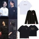 Unisex Kpop SUGA D-DAY Cotton Loose T-shirt