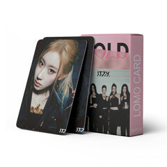 55PCS Yeji Yuna GOLD Photocard Limited Edition