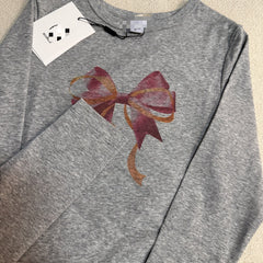 Trendy Women's Bowtie Long-sleeved Shirt