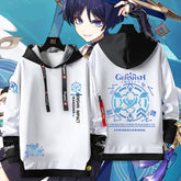 Unisex Cool Game Scaramouche Casual Relaxed Hoodie