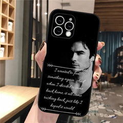 Damon Salvatore Soft Shell Iphone Case