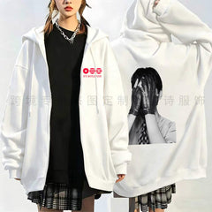 ARIRANG V Casual Zip Up Hoodie