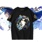 Unisex Game Scaramouche Cotton Short-sleeved T-shirt