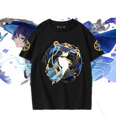 Unisex Game Scaramouche Cotton Short-sleeved T-shirt